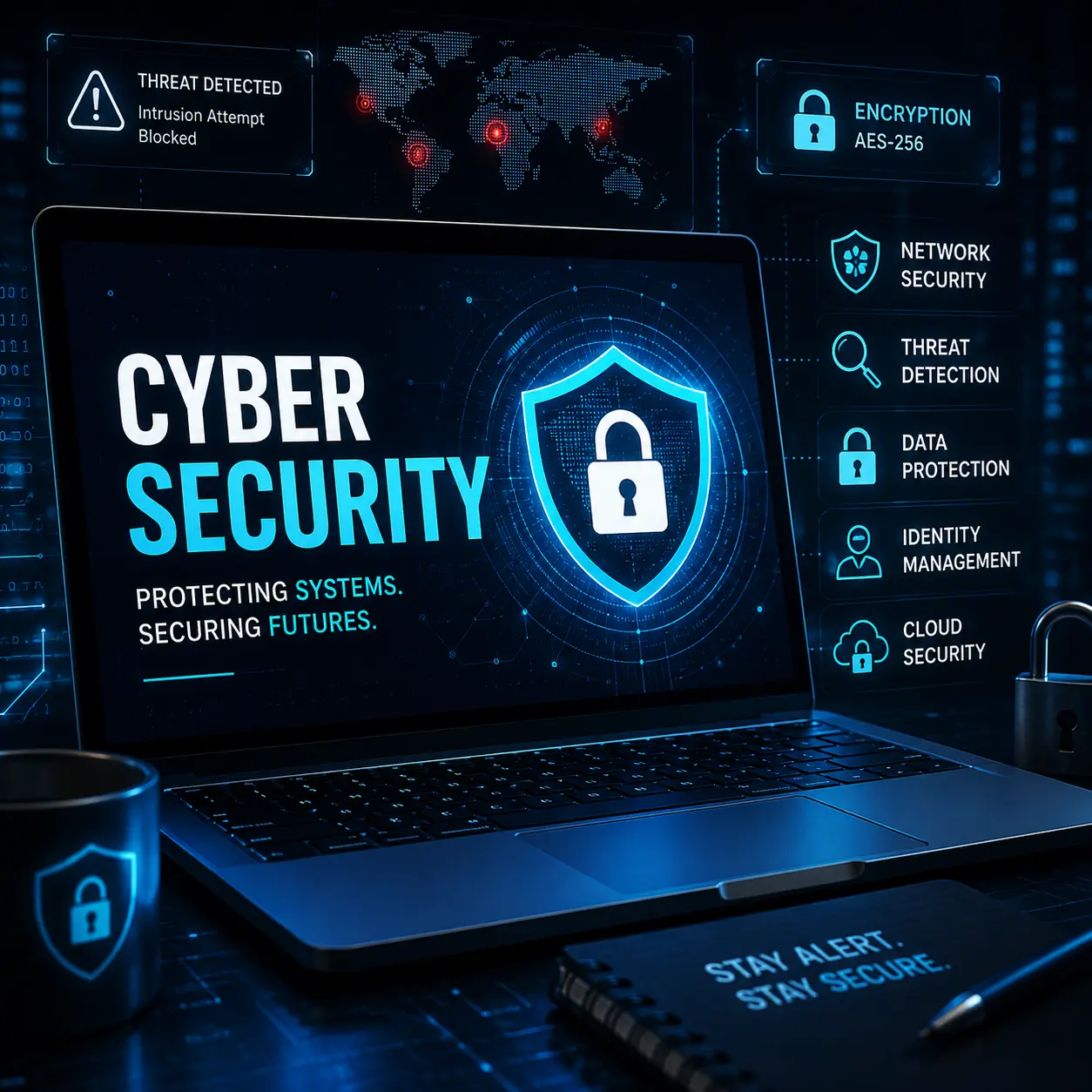 Cyber Security illustration